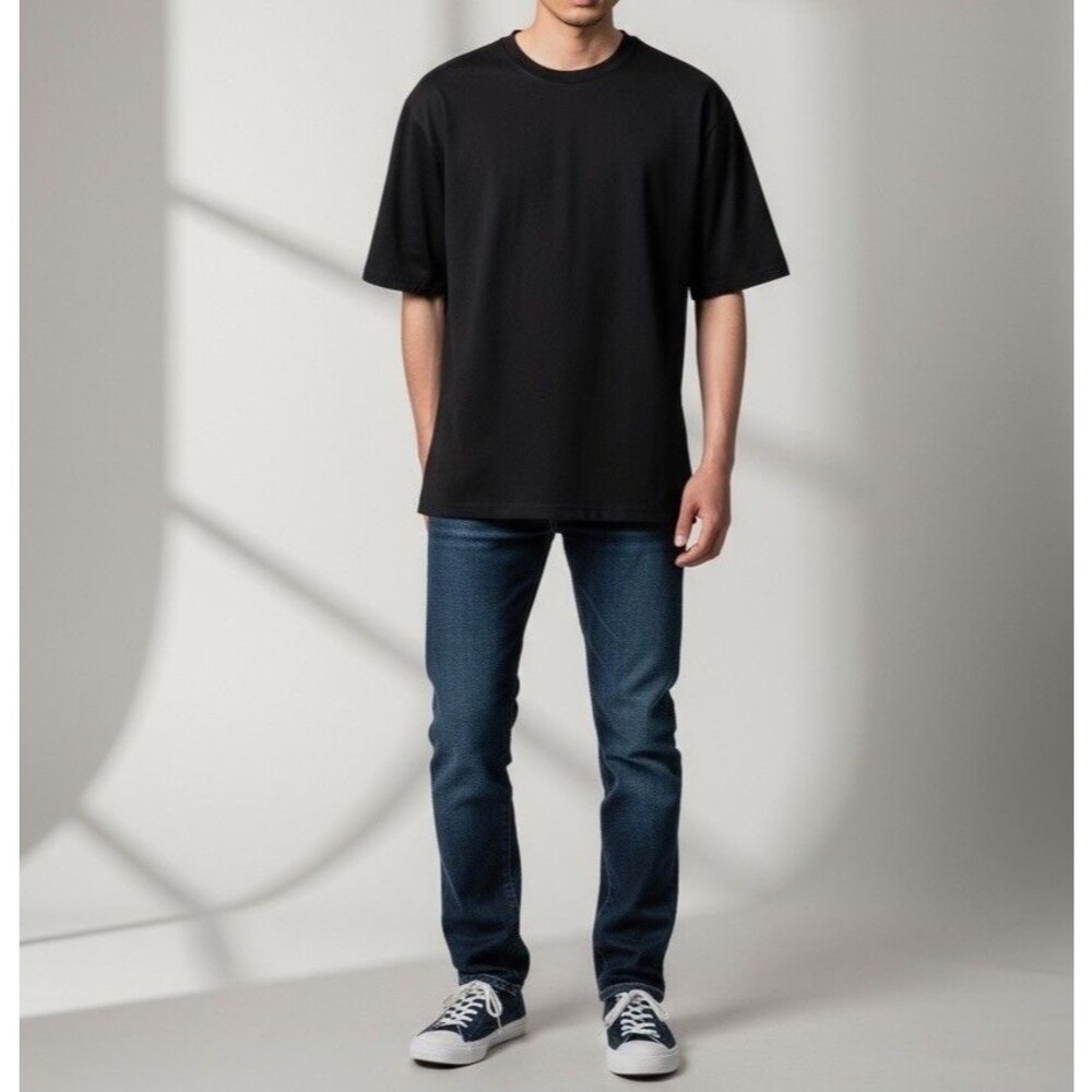 Converse Chuck Taylor All Star II Ox Knit 151091C Blue Men's Size 7.5 Wo's 9.5